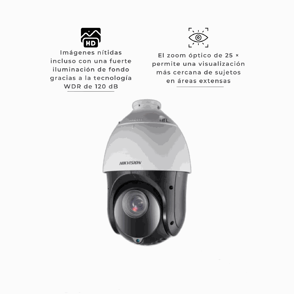 DS-2AE4225TI-D | CAMARA PTZ 1080P 25X WITH B, 2MP