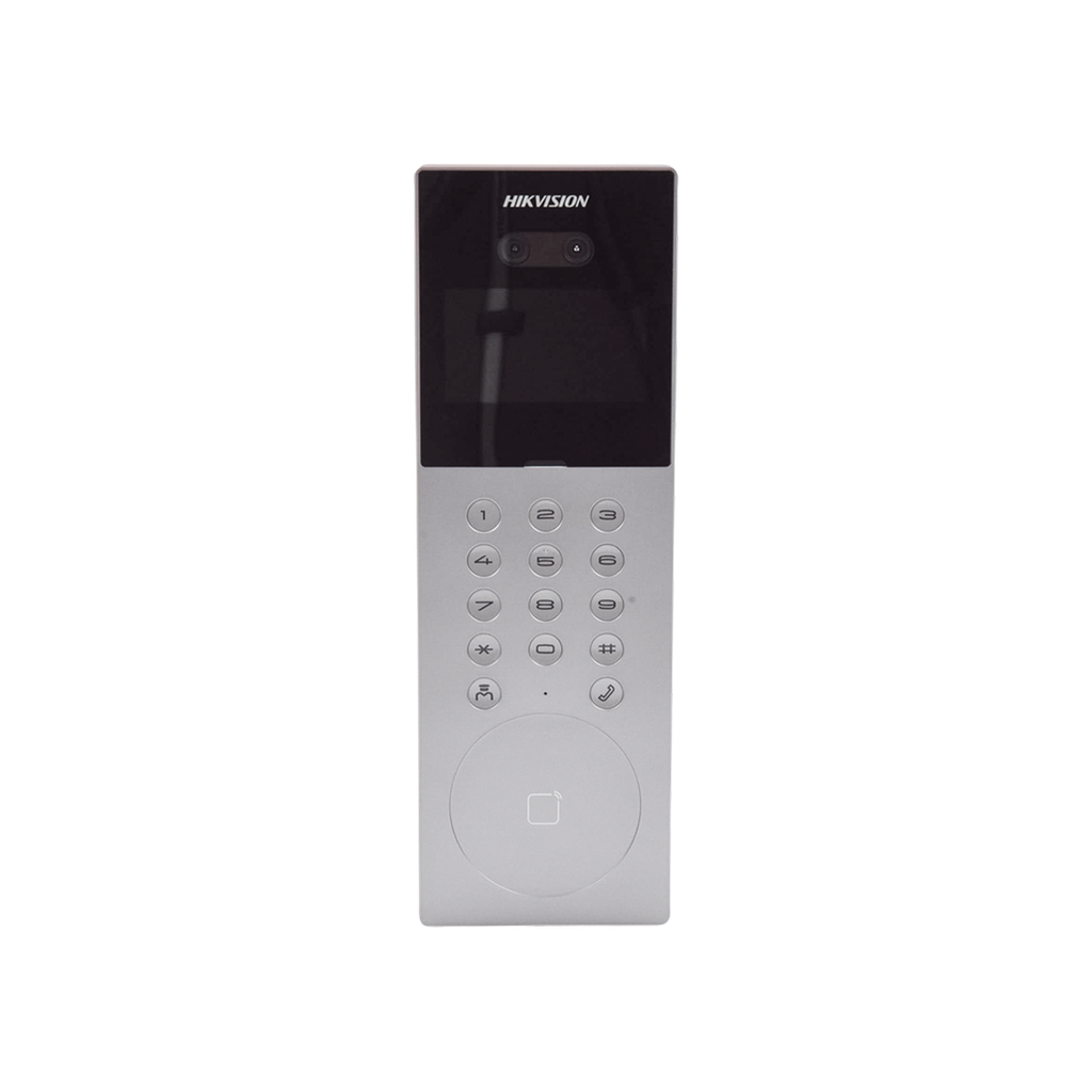 DS-KD9203-E6 | FRENTE CALLE MULTI APARTAMENTO RECONOCIMIENTO FACIAL Y PANTALLA