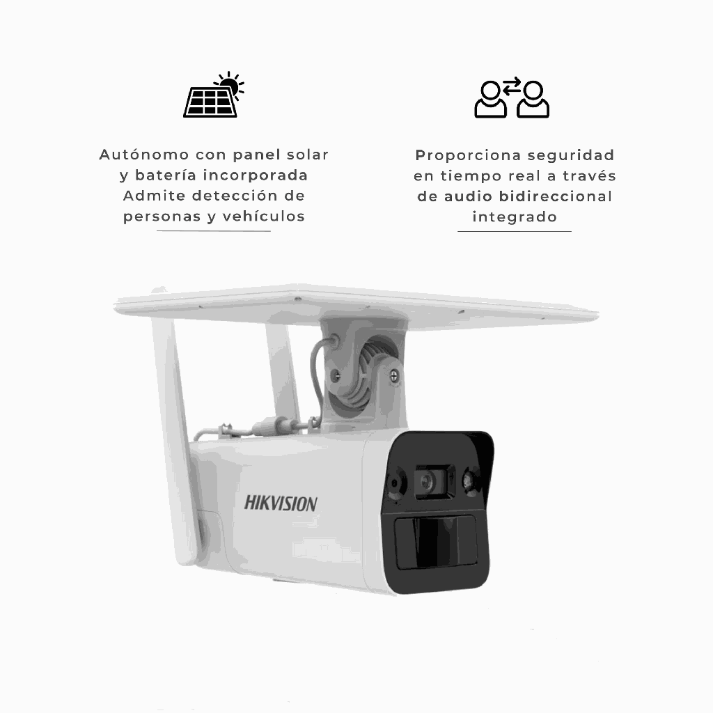DS-2XS2T41G1-ID | CAMARA SOLAR 4MP 4G
