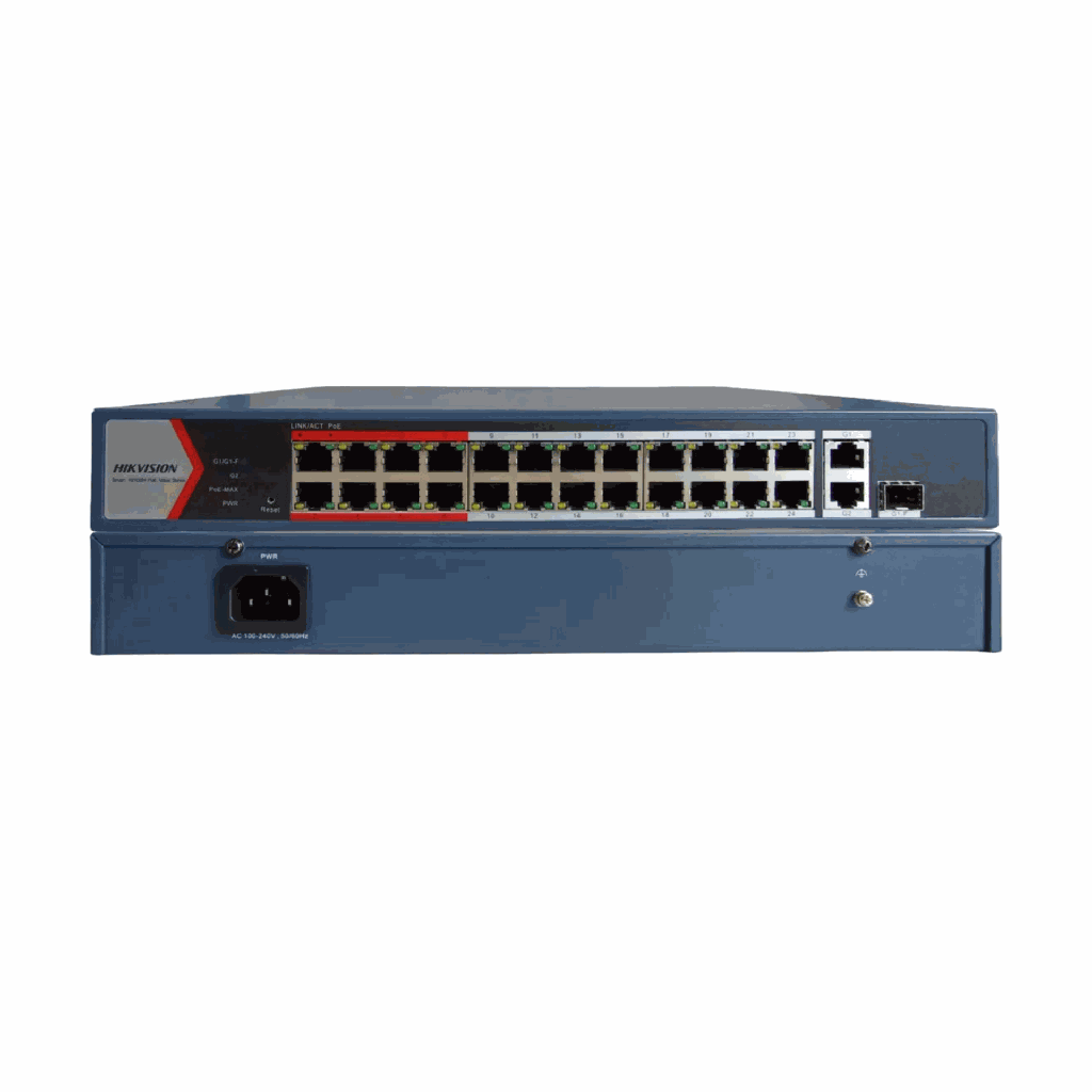 DS-3E1326P-EI/M | SWITCH ADMINISTRABLE DE 24 PUERTOS POE HIKVISION