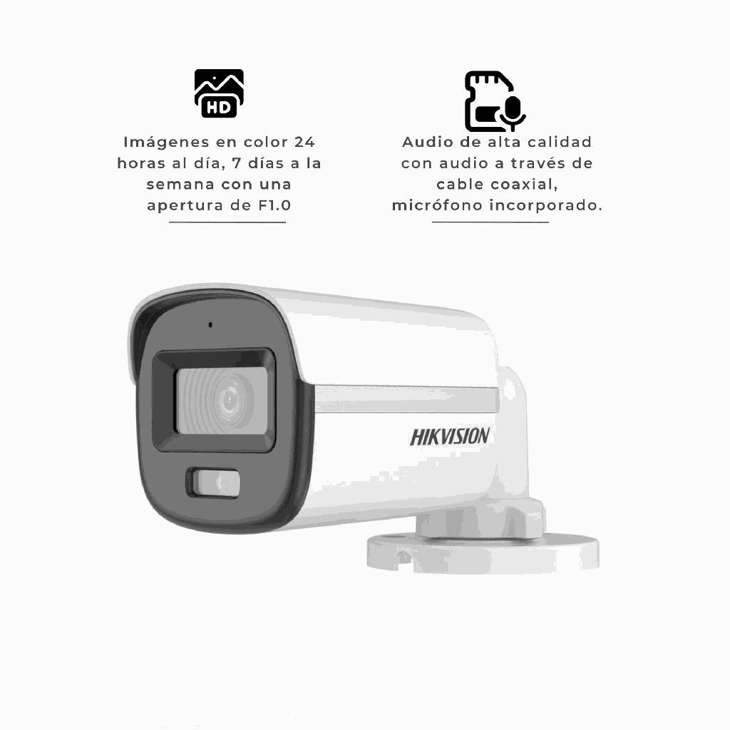 DS-2CE10KF0T-FS | CAMARA BALA 5MP VU 20MT HIKVISION