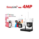 DS-J142I/NKS424W03H | KIT EASYLINK DE 4MP CAMARA BALA + PT