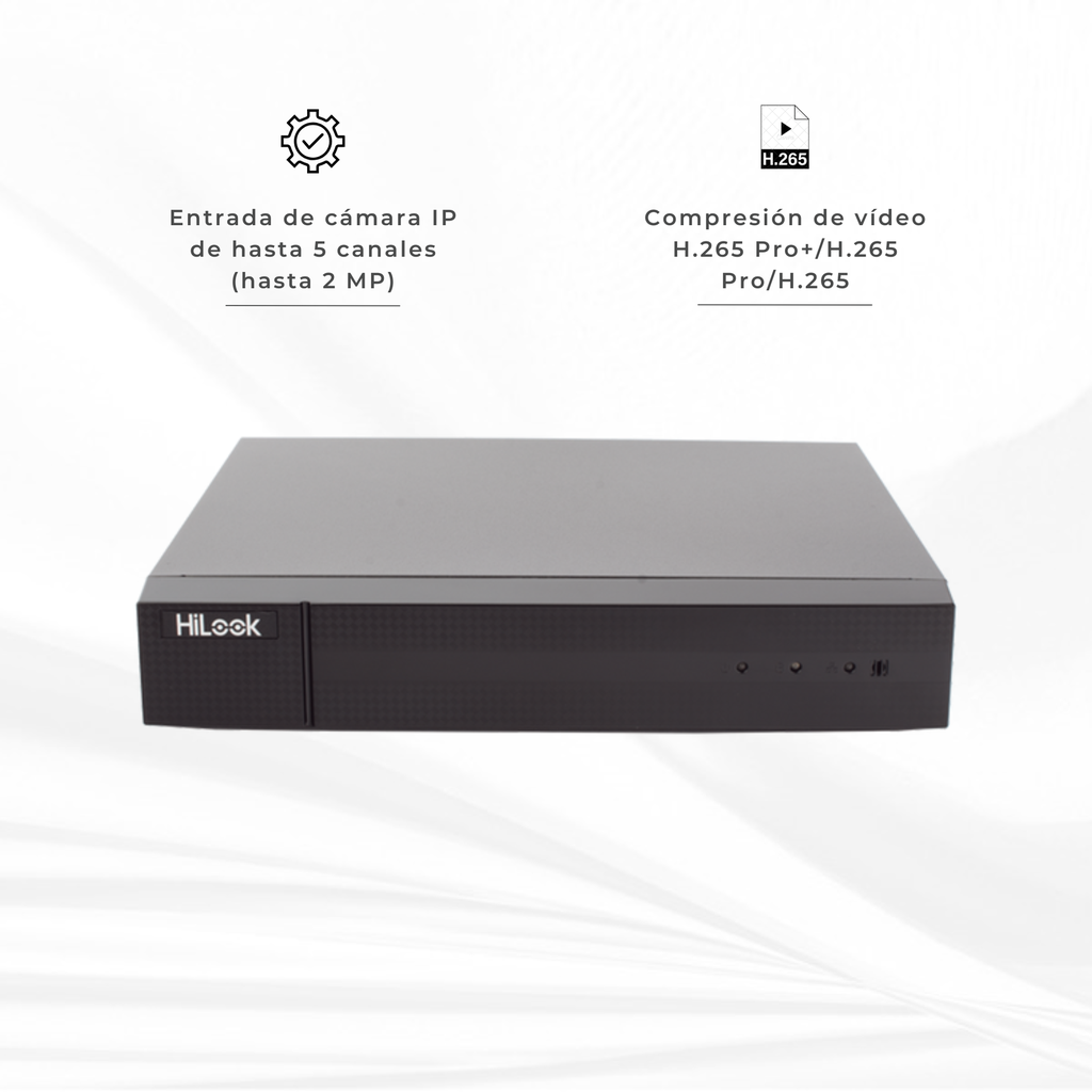 DVR-204G-M1 | DVR 4 CANALES HIKLOOK 1080P LITE 