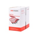 DS-1LN6U-G | CABLE UTP CAT6 INTERIOR HIKVISION COLOR GRIS
