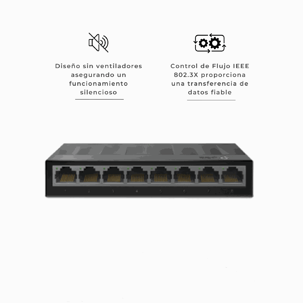 LS1008G | SWITCH TPLINK 8 PTOS 10/100/1000