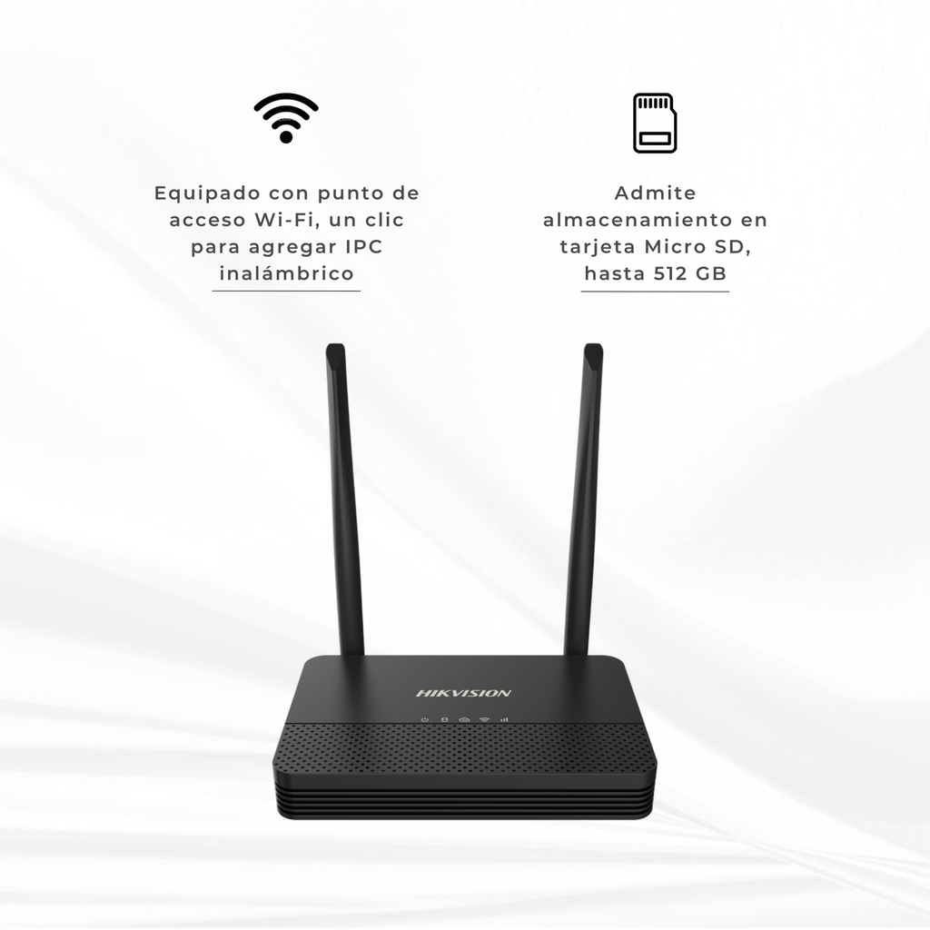 DS-7104NI-S1/W | NVS 4MP 4 CANALES IP 
