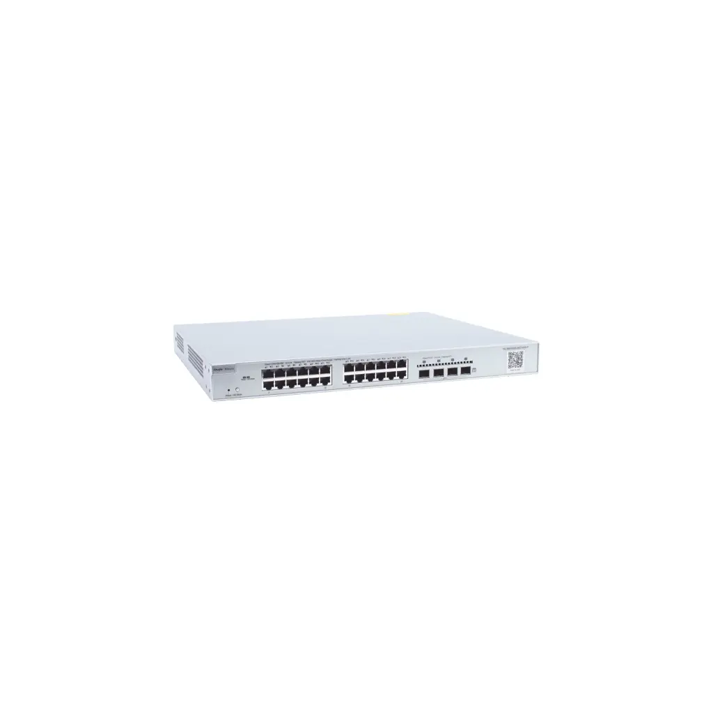 Switch PoE Administrable en la Nube de Capa 2 Gigabit de 24 Puertos, 4 * 10G Enlace Ascendente SFP+, 370W