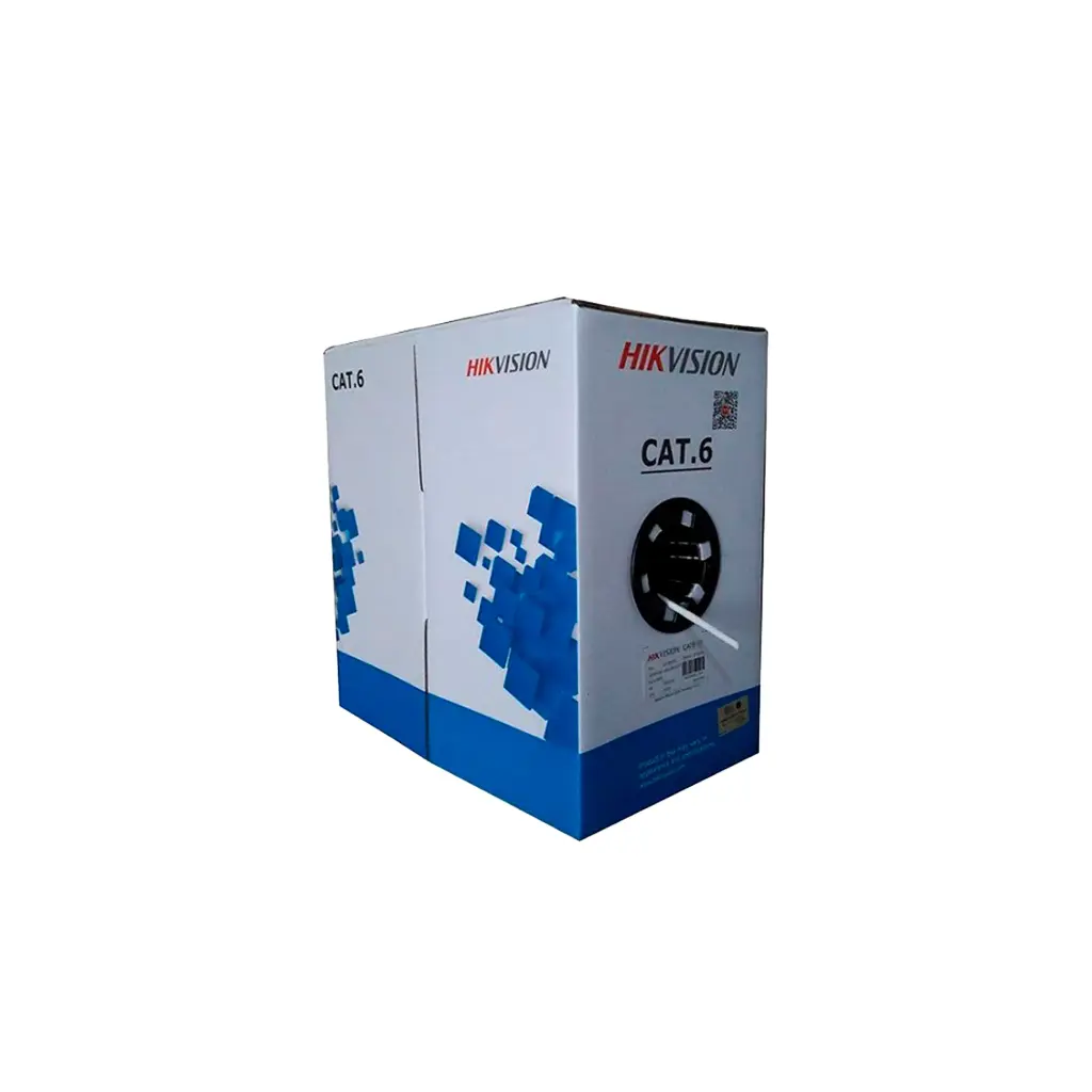 DS-1LN6OUTPE-Plug | CABLE UTP CAT6 EXTERIOR HIKVISION 100% COBRE