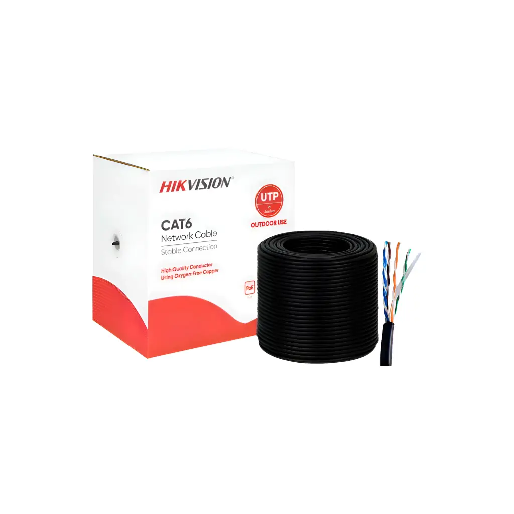 DS-1LN6OUSPE | NUEVO PRODUCTO CABLE UTP CAT 6 EXTERIOS 100% CU