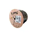 LPSUTPCAT6EXT | NUEVO CABLE UTP CAT 6 EXTERIOR DOBLE CHAQUETA  NEGRO X 305MTS LPS