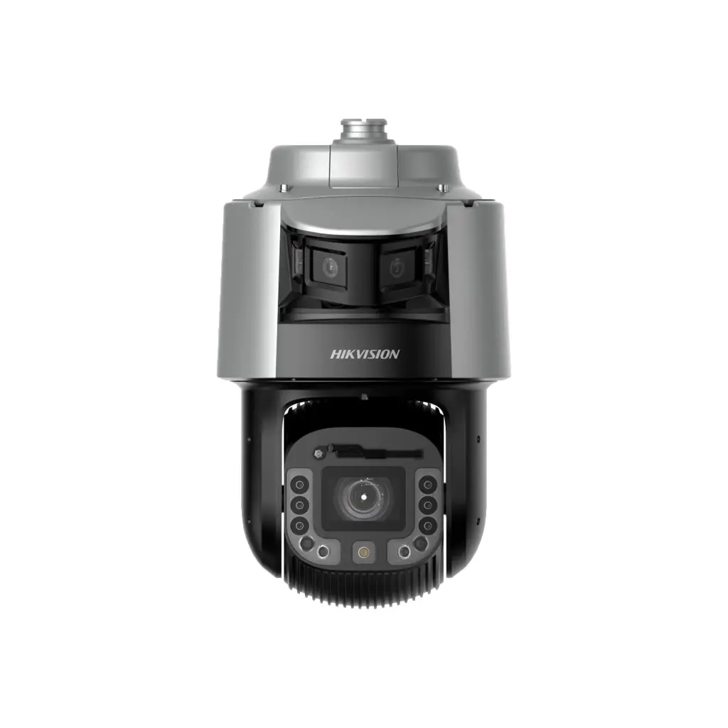 DS-2SF8C442MXG1-EL(W)(Y)/26 | Cámara domo de velocidad de red DarkFighter panorámica de 4 MP y 42X TandemVu serie 8C