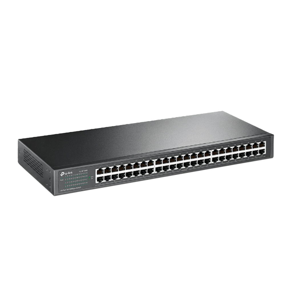 SWITCH TP-LINK DE 48 PUERTOS BASE 100 PARA RACK 