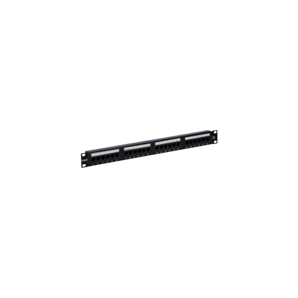 NPP5E24-0524 | PATCH PANEL CAT 5E 24 PUERTOS 1U