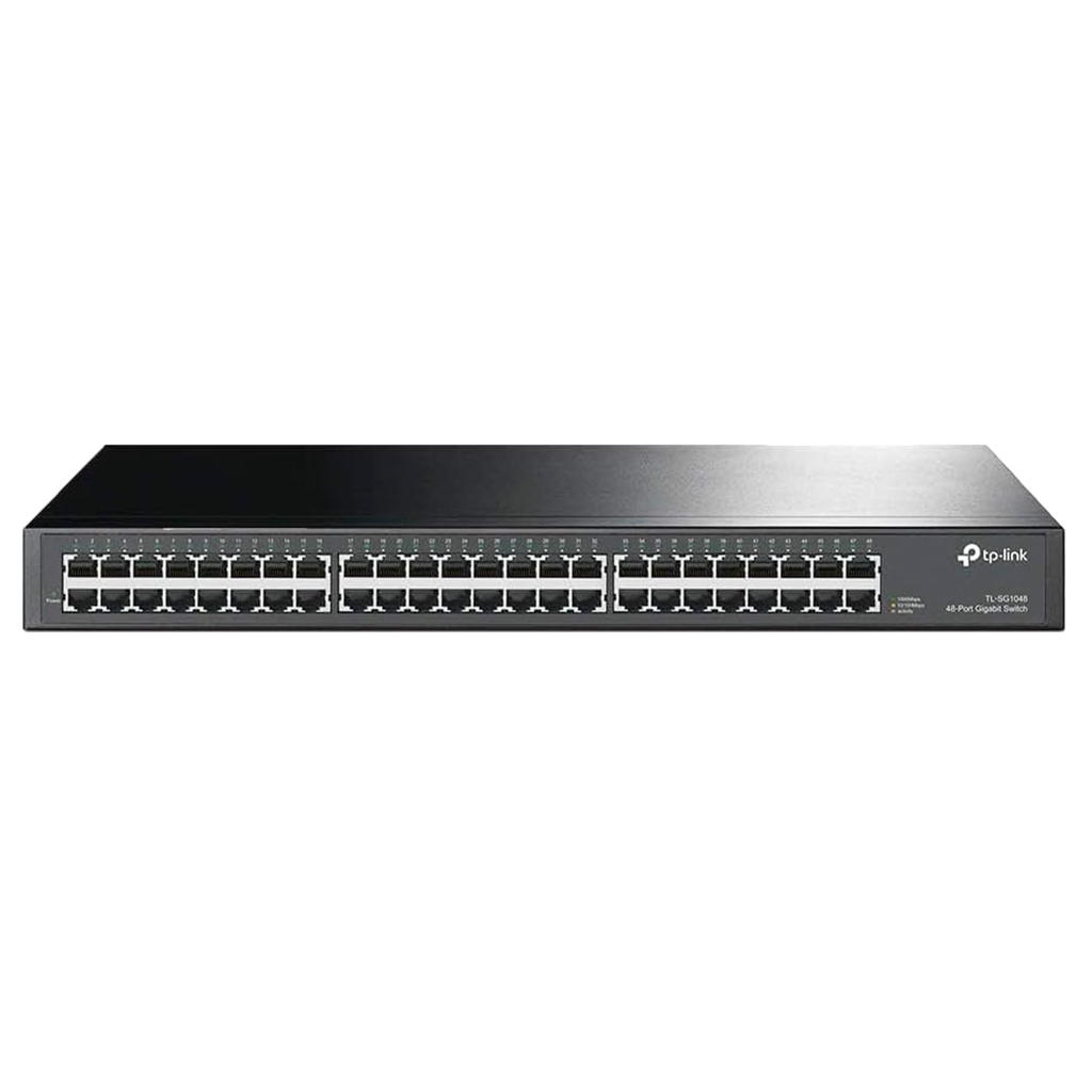 TL-SG1048 | Switch de 48 Puertos para Rack Gigabit 48 Puertos RJ45 10/100/1000M, Caja de Ace