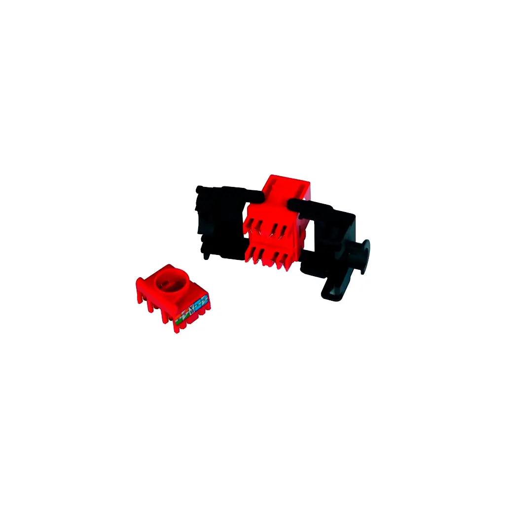 NJR6A-3601 | JACK CAT 6A UTP ROJO