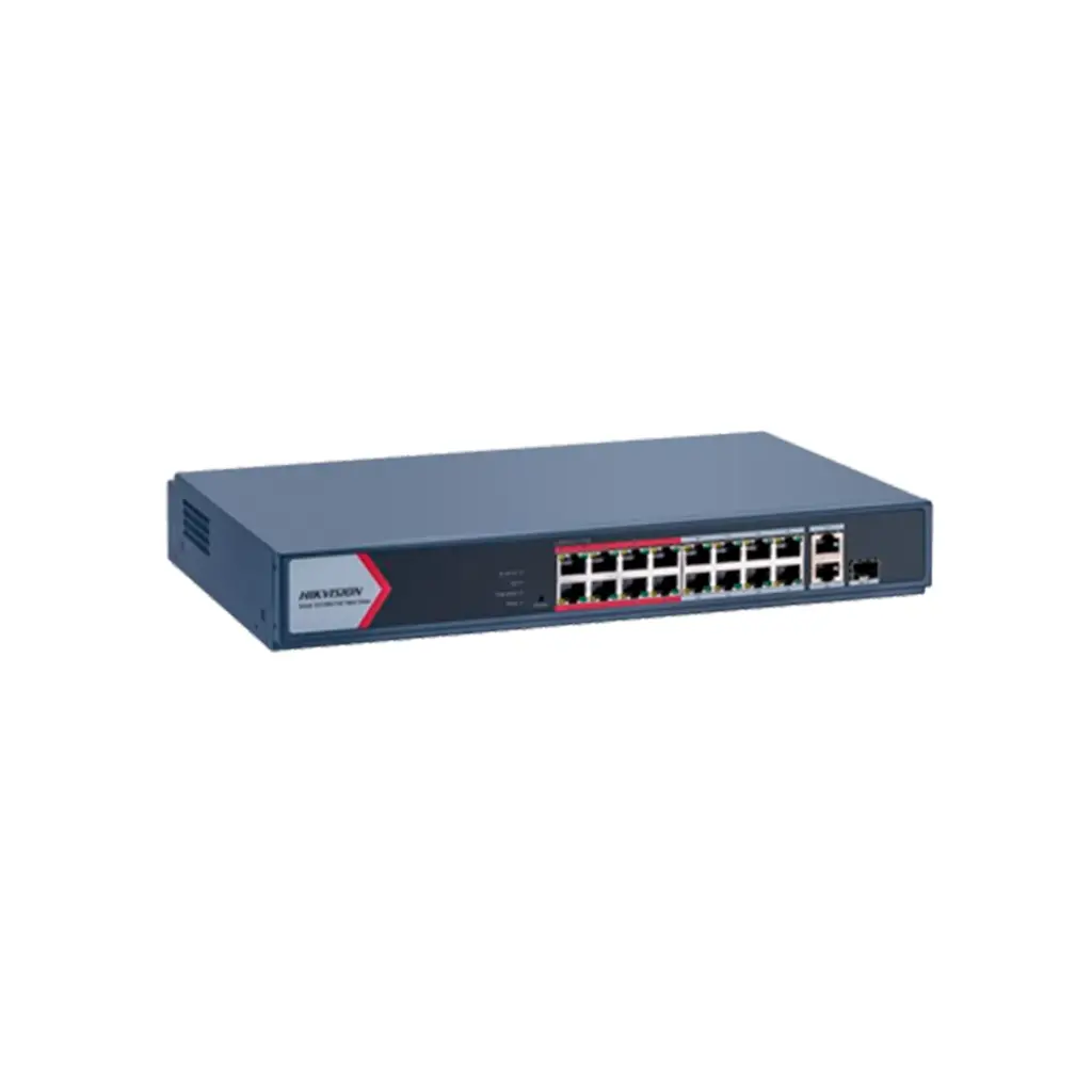 DS-3E1318P-EI/M | SWITCH 18 PORT BASE 100 POE HIKVISION