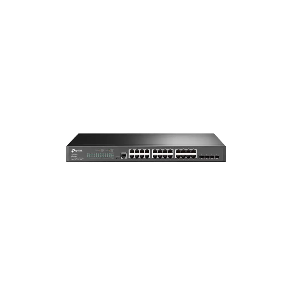 TL-SG3428 | SWITCH 24 PUERTOS GIGABIT TPLINK ADMINISTRABLE L2+CON 4 RANURAS SFP