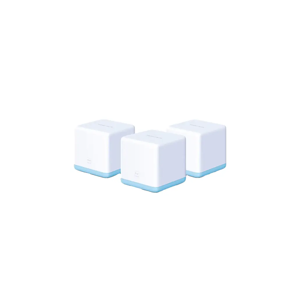HALOS12 (3-PACK) | ROUTER MERCUSYS WIFI DE MALLA AC 1200MBPS PAQUETE POR 3 UNIDADES