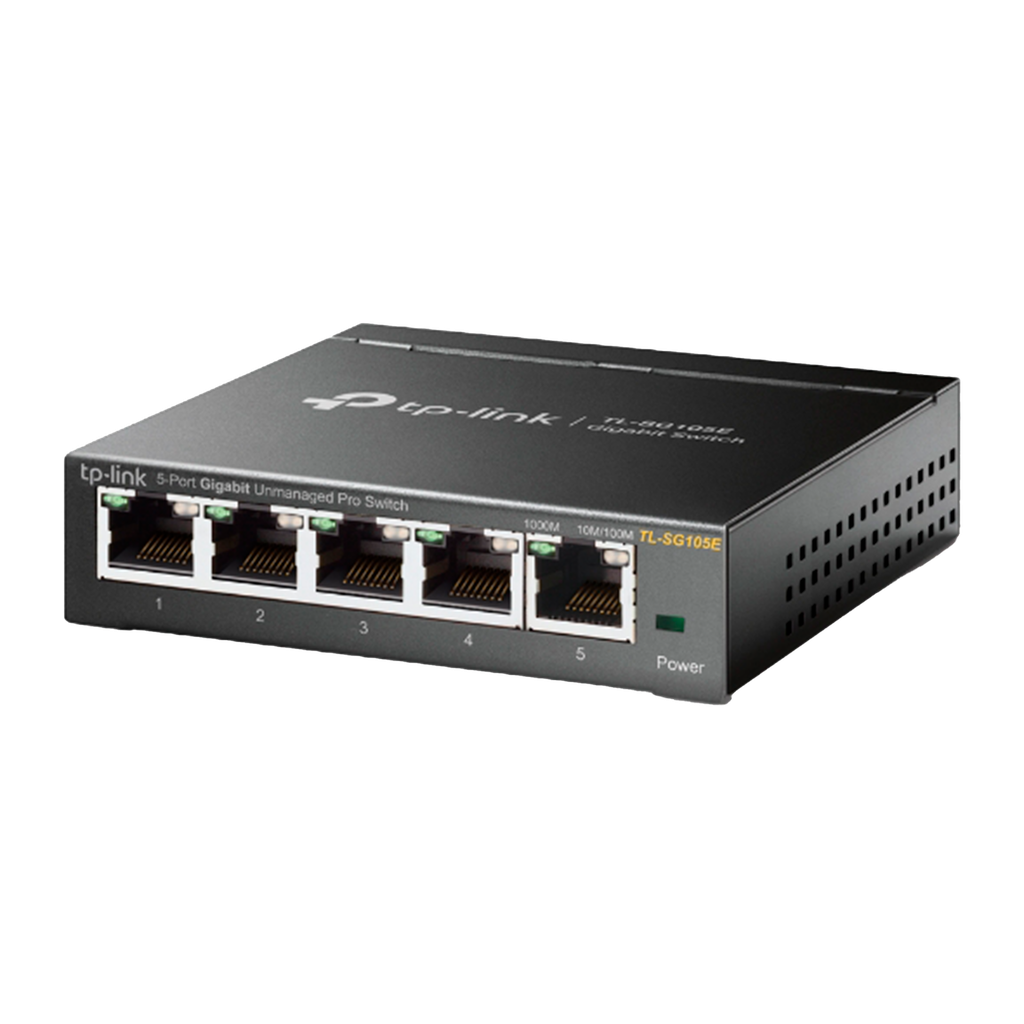 TL-SG105E | SWITCH TP-LINK INTELIGENTE SENCILLO GIGABIT DE 5PTOS