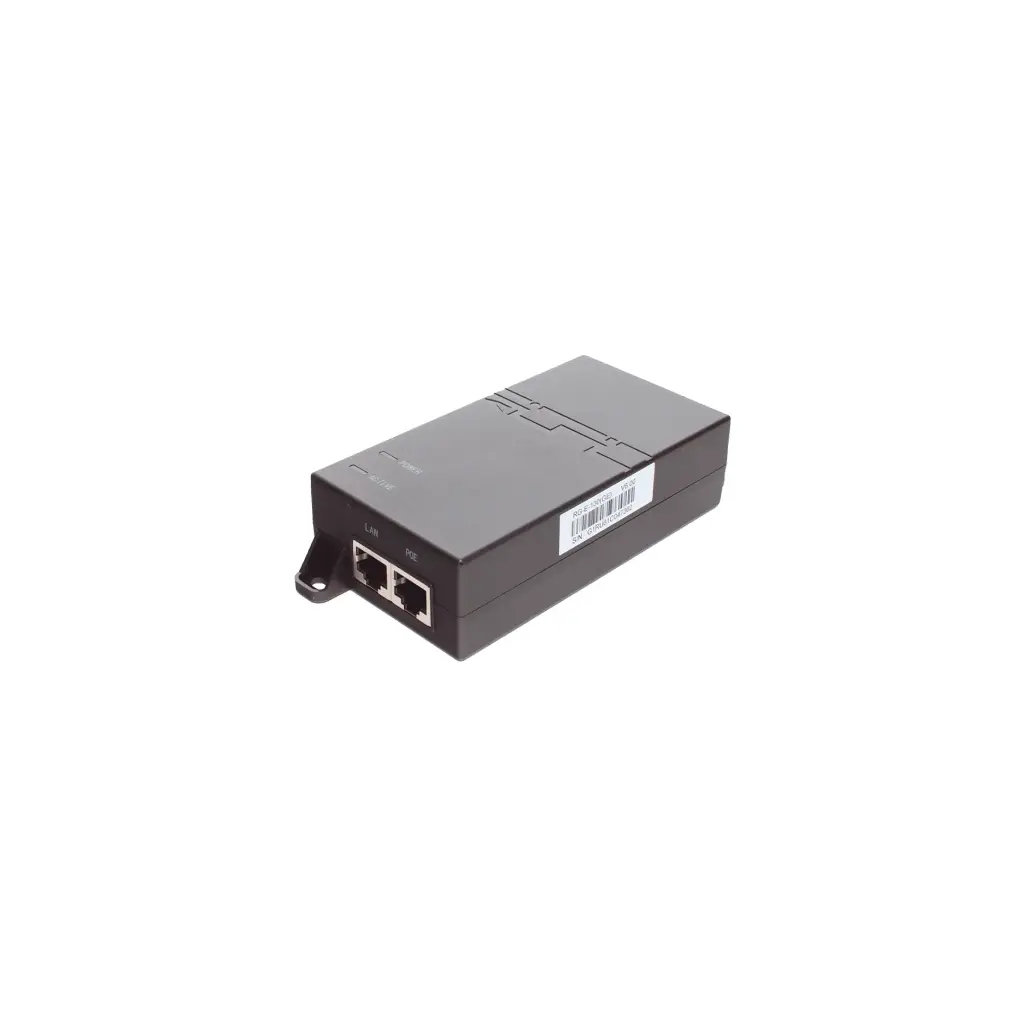 RGE130(GE) | INYECTOR POE ESTANDAR 8023 AT GIGABIT 53V 30W