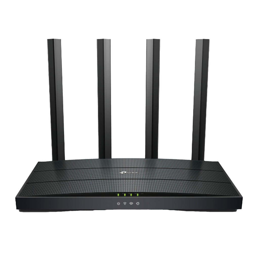 AX12 | ROUTER AX1500 Dual-Band Wi-Fi 6 SPEED: 300 Mbps at 2.4 GHz + 1201Mbps at 5 GHz