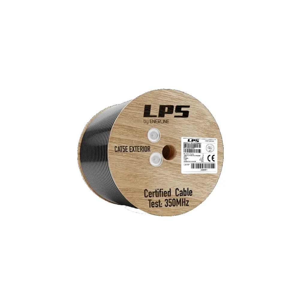LPSUTPCAT5EXTBC | CABLE CAT 5E EXT DOBLE CHAQUETA  X 305MTS 100% COBRE