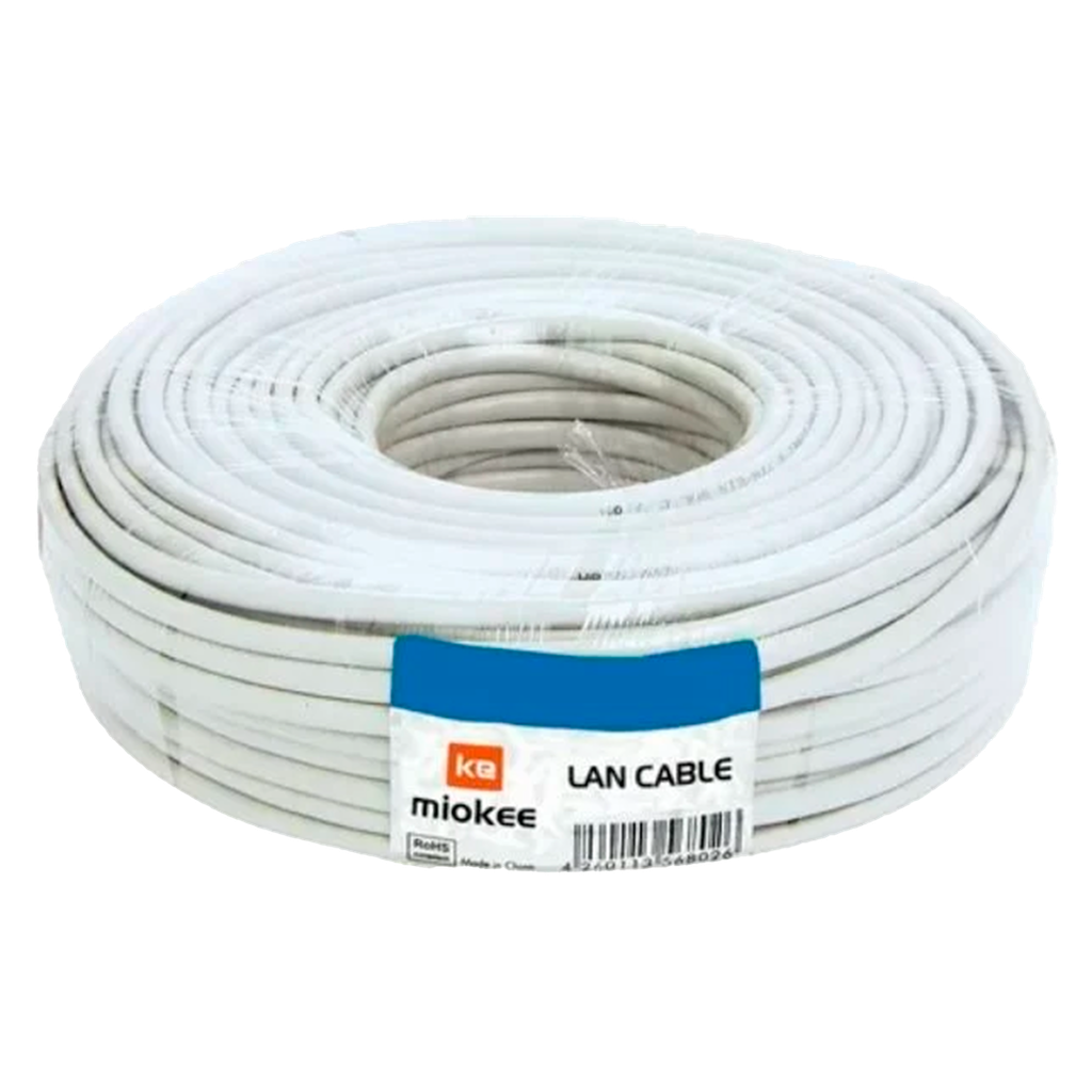 CAT 6 100 | CABLE UTP INTERIOR CAT 6 POR 100MTS (S)