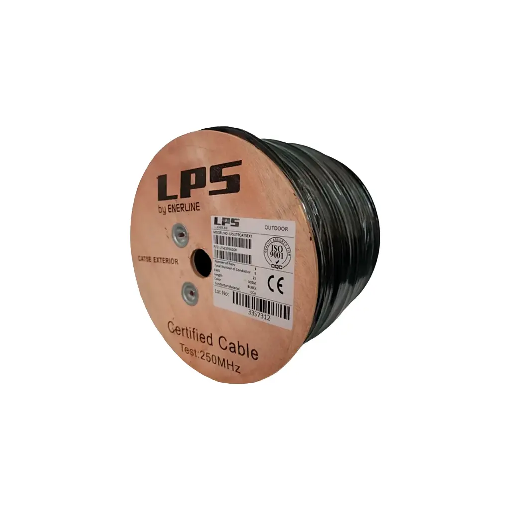 LPSUTPCAT5EXT | CABLE UTP CAT 5EXT DOBLE CHAQUETA X 305MTS