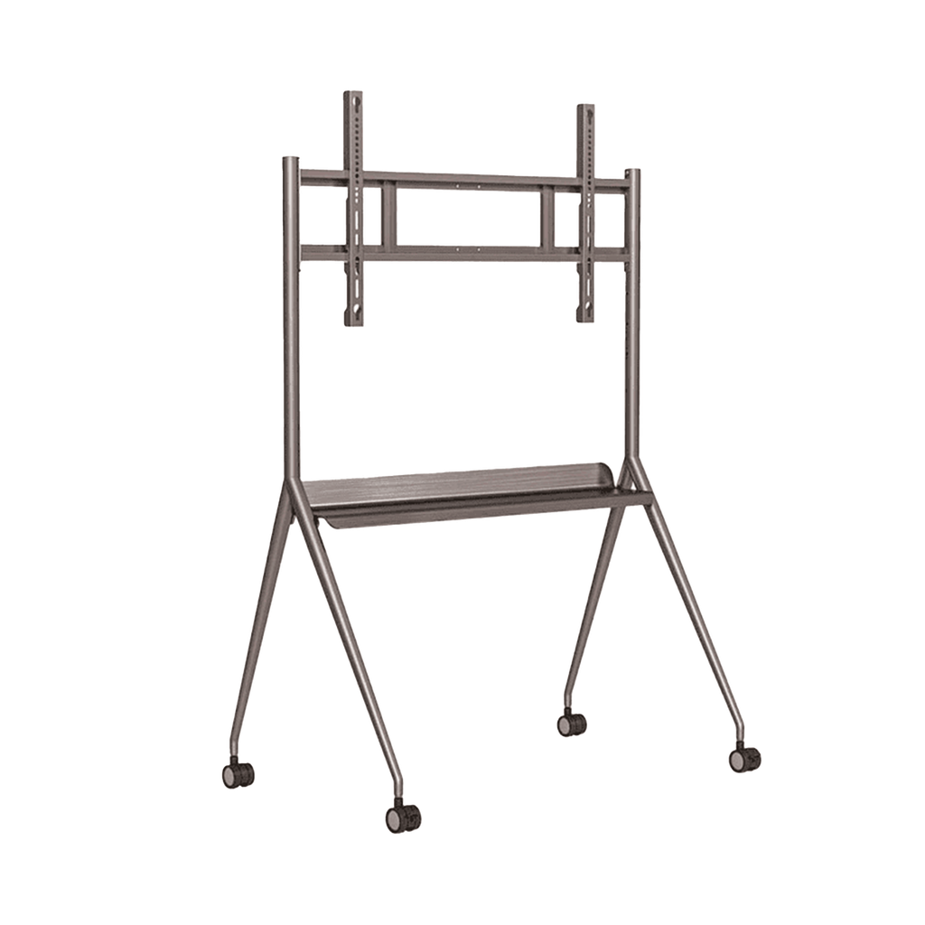 DS-D5ABKY2-S | MONTAJE DE PISO MOVIL PARA PANTALLAS DE 55 HASTA 75 PULGADAS
