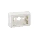 CANALETA BLANCA LISA 20X12 CON ADHESIVO 