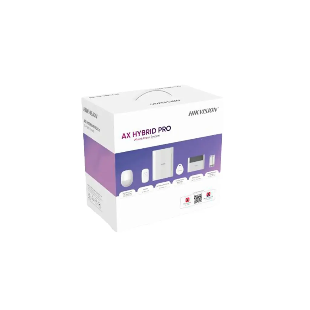 DS-PHA64-KIT-WB | KIT DE ALARMA AX HIBRIDO PRO 64 ZONAS 