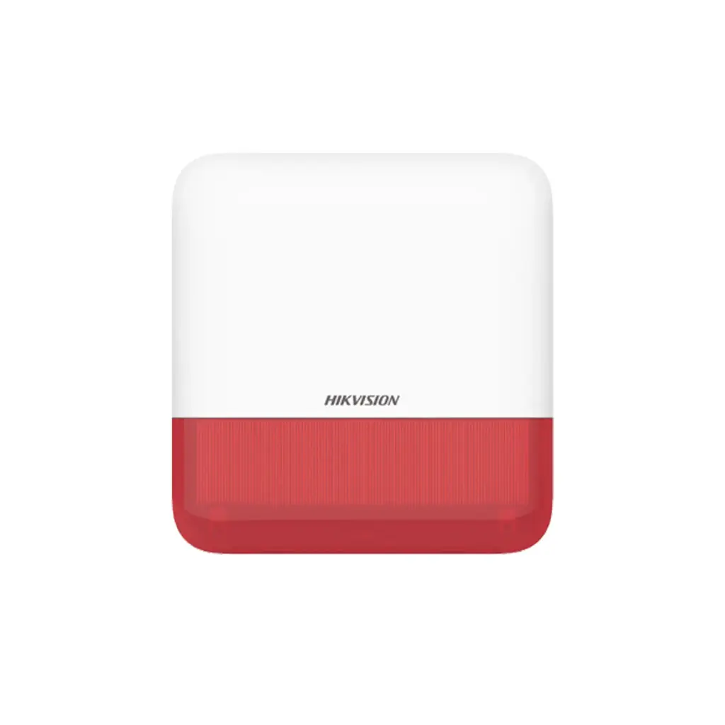 DS-PS1-E-WB/R | SIRENA INALAMBRICA PARA EXTERIOR ROJO