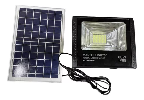 REFLECTOR LED SOLAR 60W MULTIPUNTO 6500K