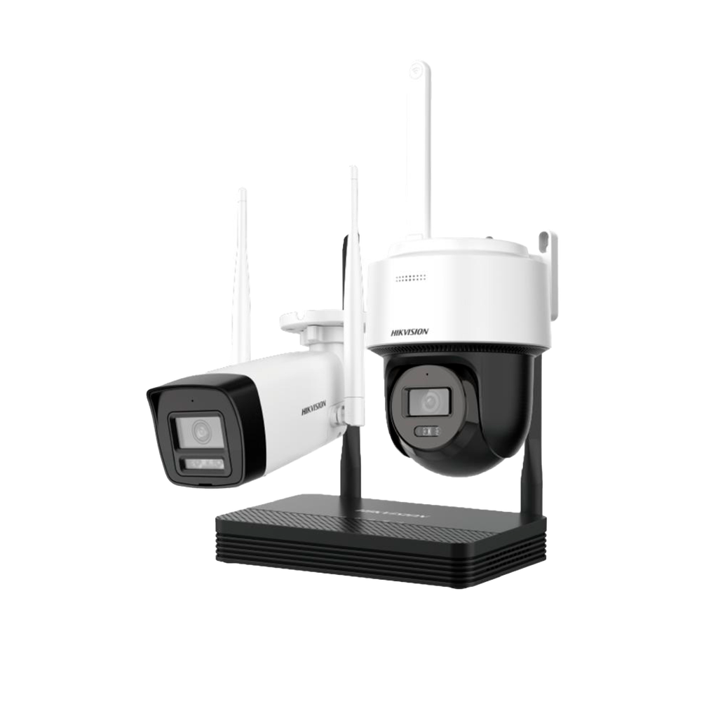 DS-J142I/NKS424W03H | KIT EASYLINK DE 4MP CAMARA BALA + PT