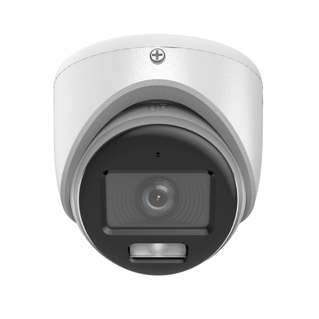 DS-2CE70DF0T-LMFS | CAMARA DOMO 2MP SMART HYBRID LIGHT 20 METROS CON AUDIO METALICA