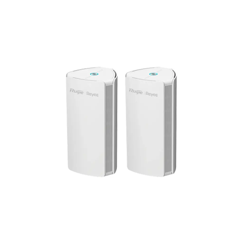RG-M18(2PACK) | ROUTER HOGAR CONEXION WAN 1Gbps DOBLE BANDA MIMO 2X2 48 USUARIOS WIFI 6 PQTE 2 UND RUIJIE UNICO 