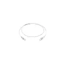 PATCH CORD CAT 6 1.2M BLANCO